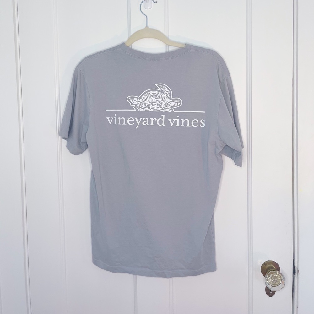 Vineyard Vines Grey Turtle T Shirt Gray Size XS